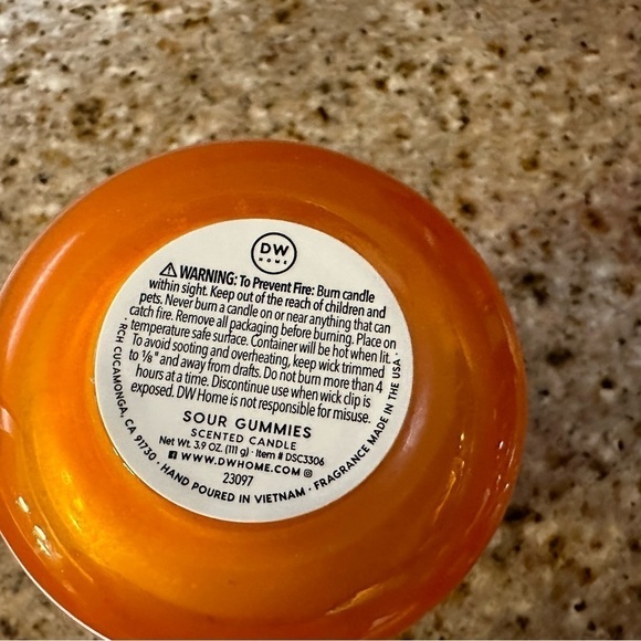 DW HOME SOUR GUMMIES RICHLY SCENTED CANDLE - Picture 6 of 6